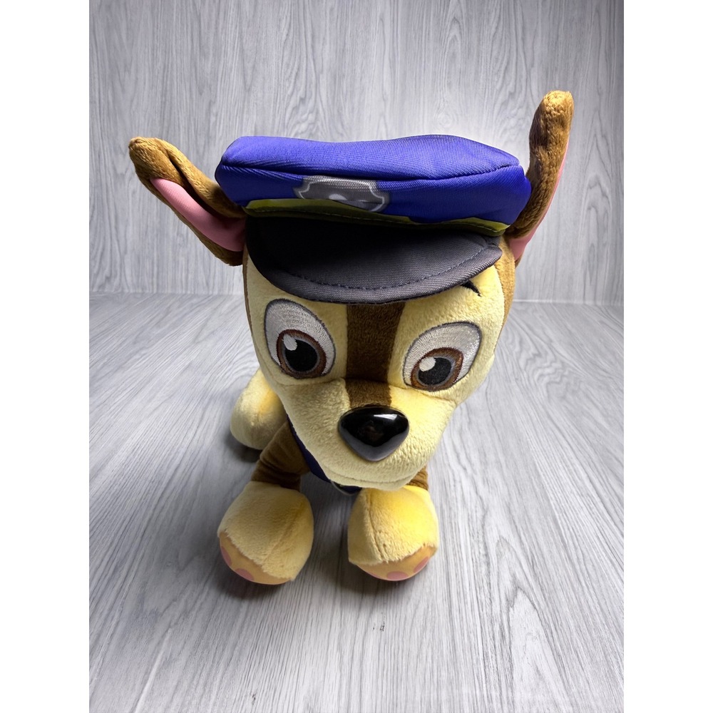 Paw Patrol Chase Plush Stuffed Animal Police Dog Toy Spin Master Nickelodeon